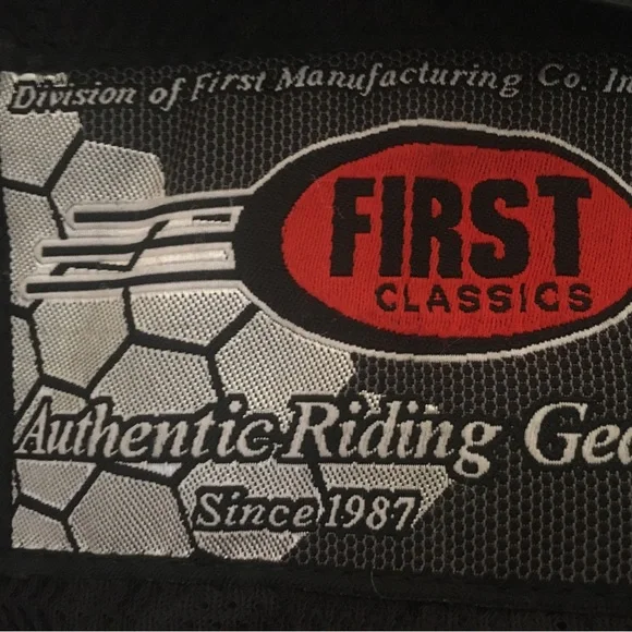 First Classics Brown Leather Motorcycle Jacket Men’s XL
